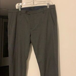 Ted Baker Gray and Black Dress Slacks